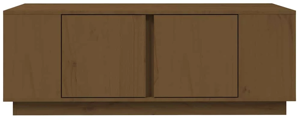 Kavos staliukas, medaus rudas, 110x50x40cm, pušies masyvas