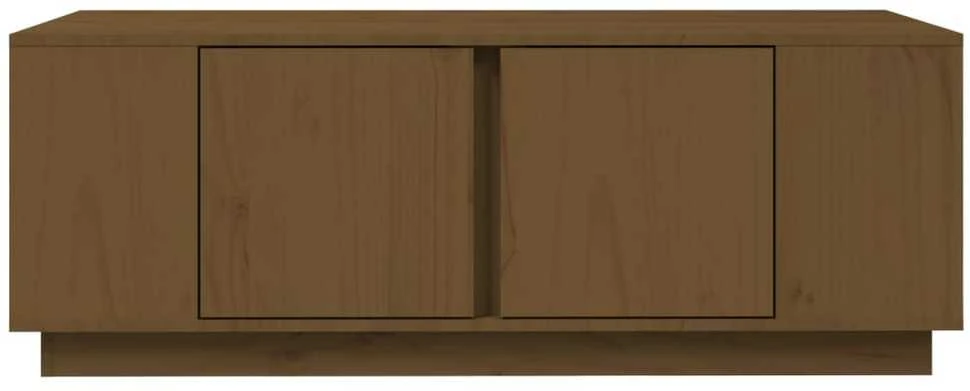 Kavos staliukas, medaus rudas, 110x50x40cm, pušies masyvas