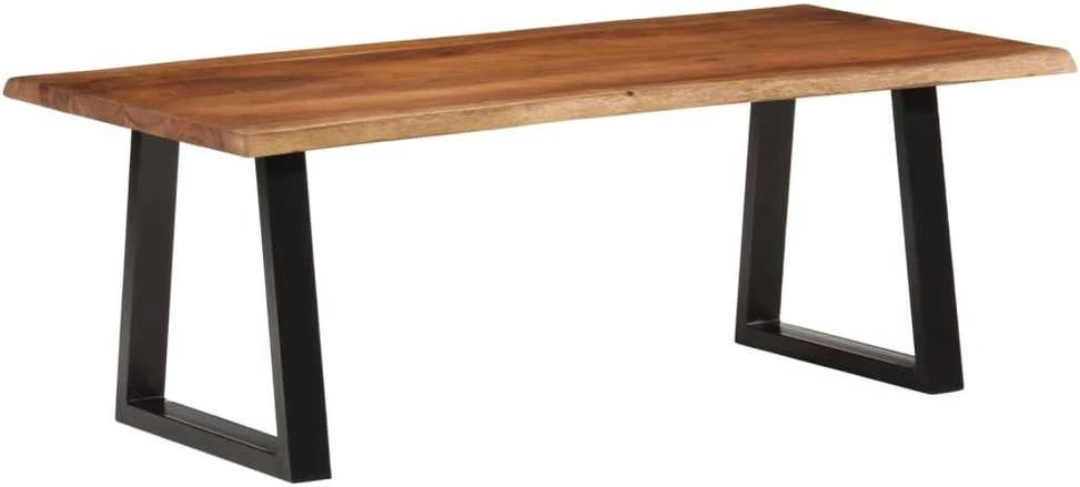 Kavos staliukas, medaus rudas, 110x55x40cm, akacijos masyvas
