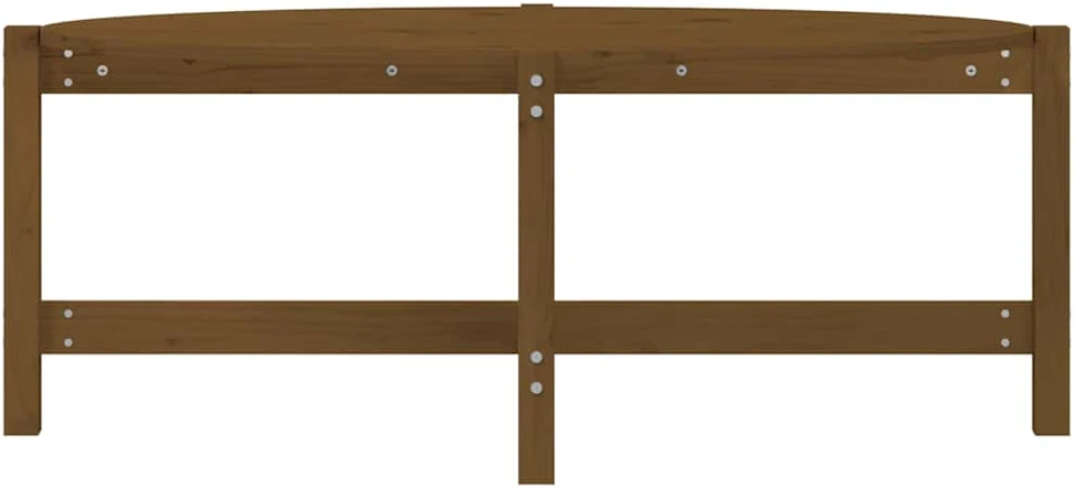 Kavos staliukas, medaus rudas, 118x63x45cm, pušies masyvas