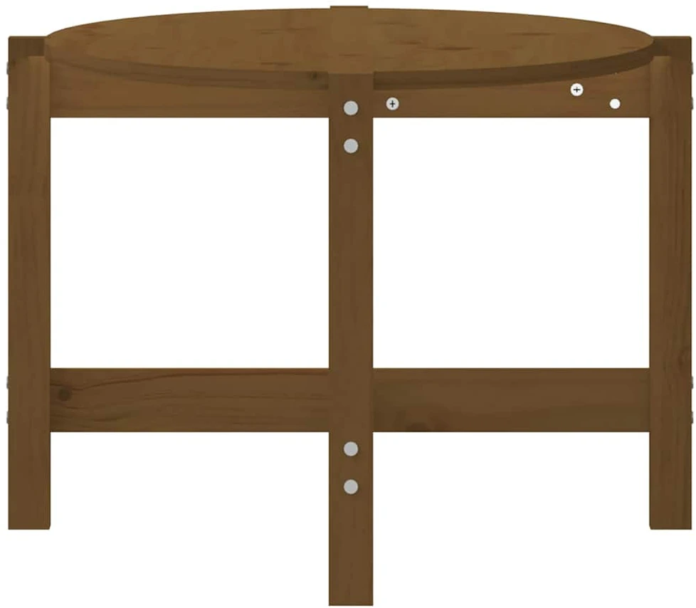 Kavos staliukas, medaus rudas, 118x63x45cm, pušies masyvas