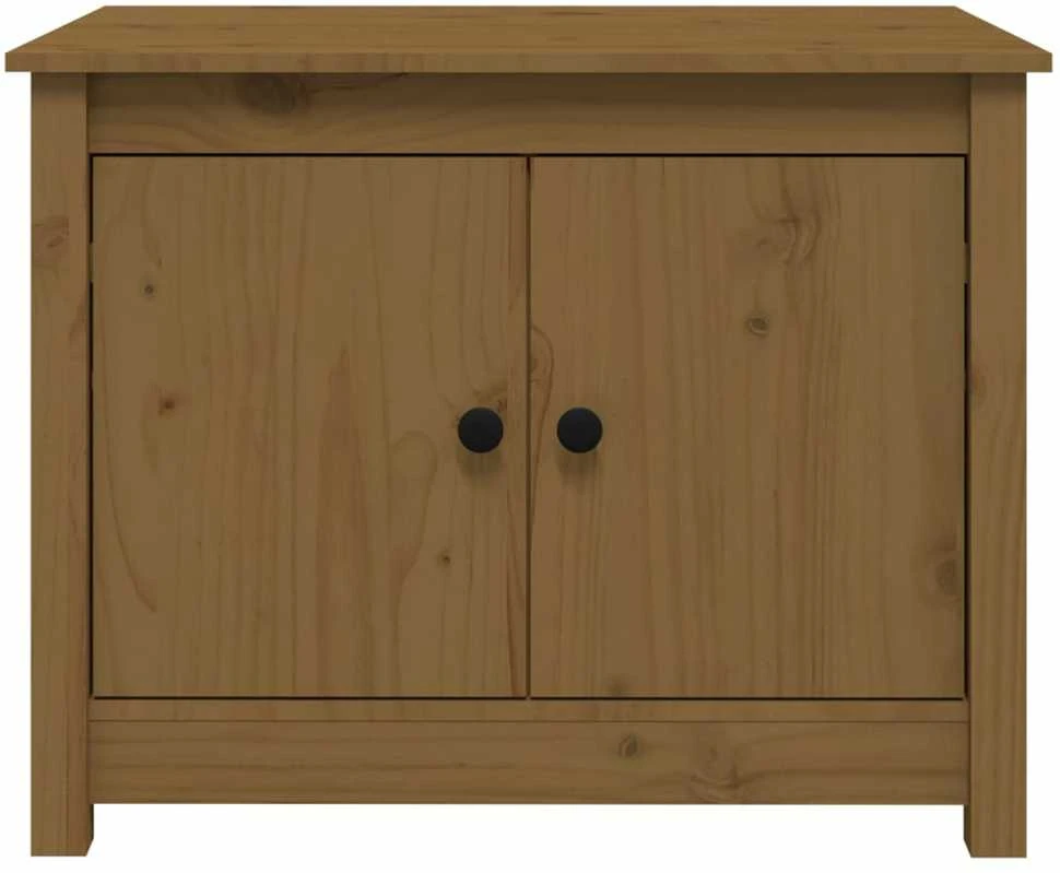 Kavos staliukas, medaus rudas, 71x49x55cm, pušies masyvas