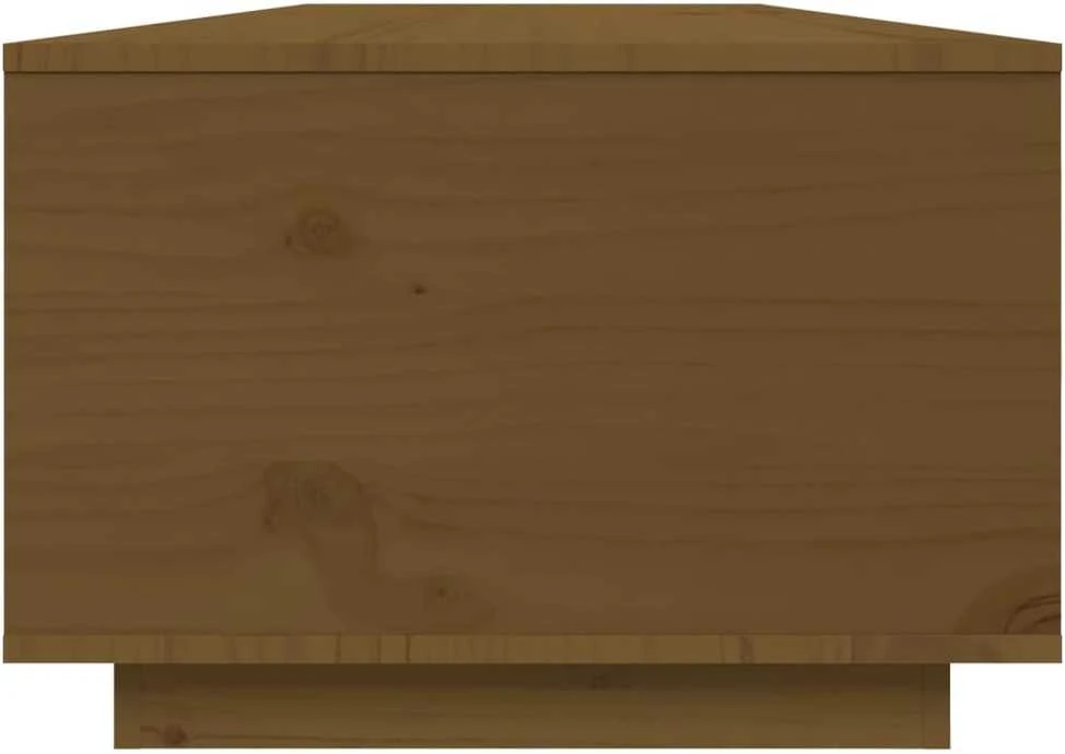 Kavos staliukas, medaus rudas, 80x50x35,5cm, pušies masyvas