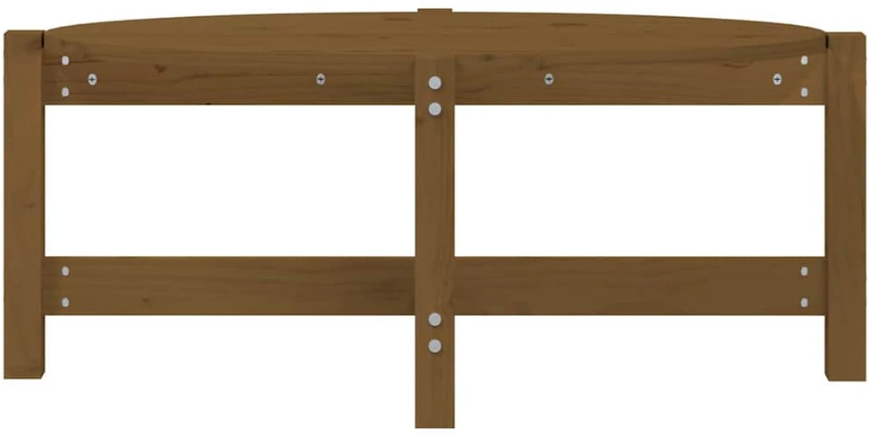 Kavos staliukas, medaus rudas, 87x48x35cm, pušies masyvas