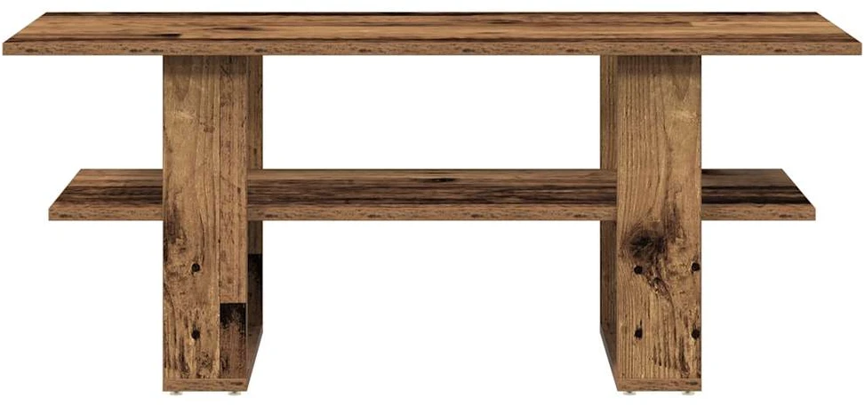 Kavos staliukas, medienos, 102x55x42cm, apdirbta mediena