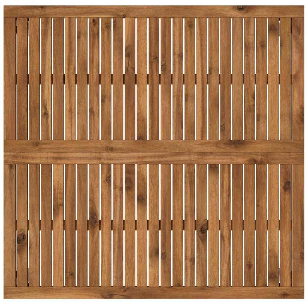 Kavos staliukas Natūrali ir Balta 100 x 100,5 x 45 cm