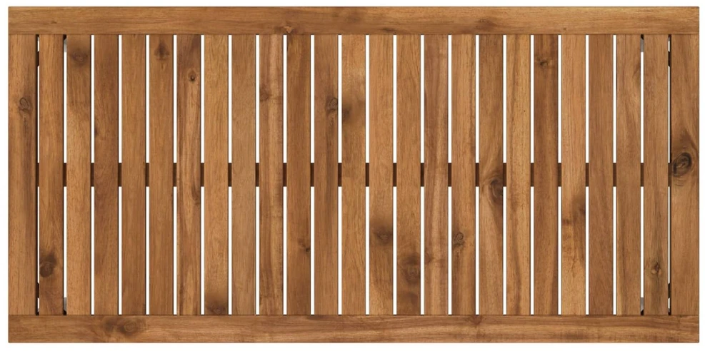 Kavos staliukas Natūrali ir Balta 50 x 100,5 x 45 cm