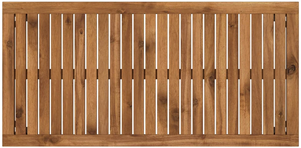 Kavos staliukas Natūrali ir juoda 49 x 100,5 x 45 cm