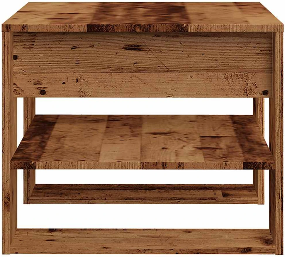 Kavos staliukas Old Wood 55,5x55x45 cm Inžinierinė mediena
