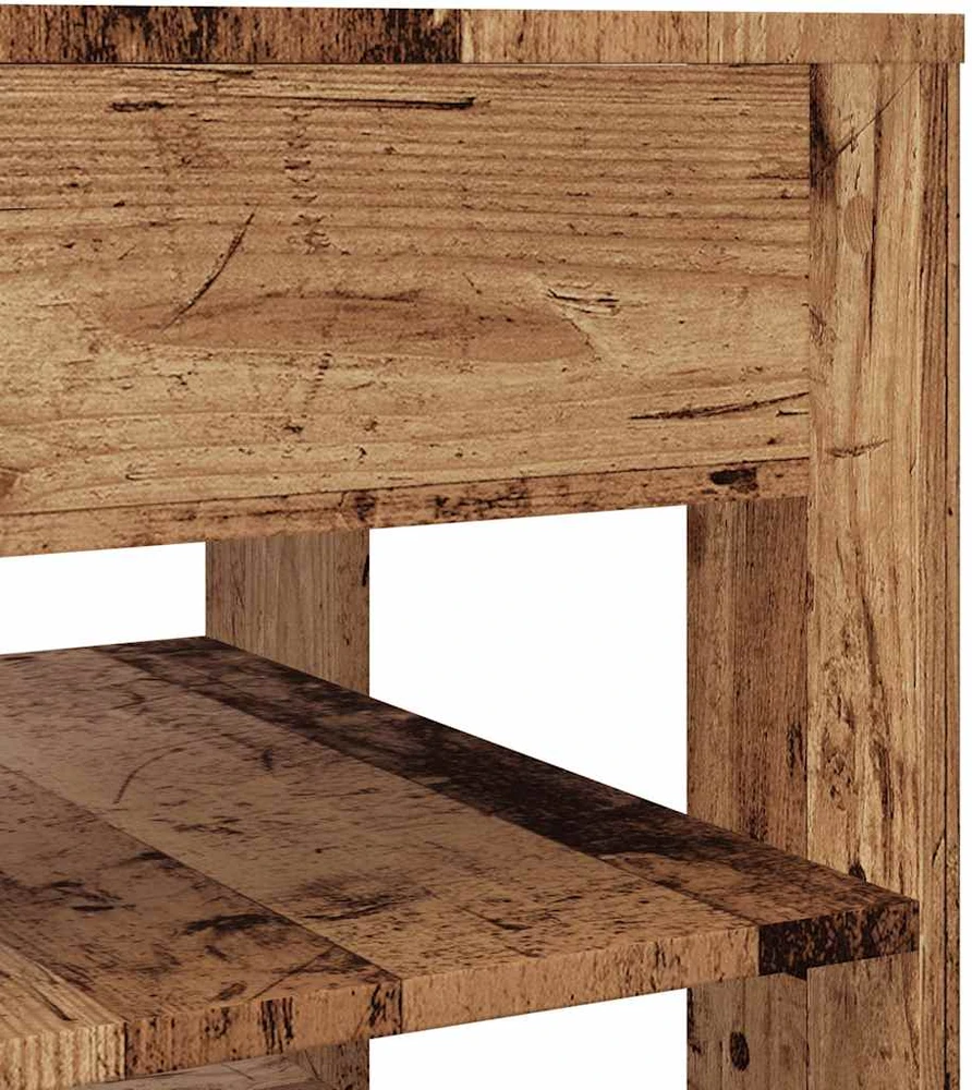 Kavos staliukas Old Wood 55,5x55x45 cm Inžinierinė mediena