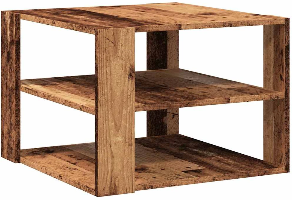 kavos staliukas Old Wood 58x58x40 cm Engineered Wood