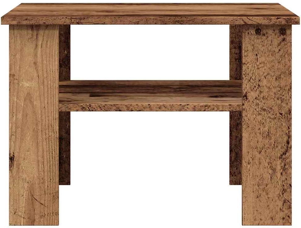 kavos staliukas Old Wood 60x60x42 cm Engineered Wood