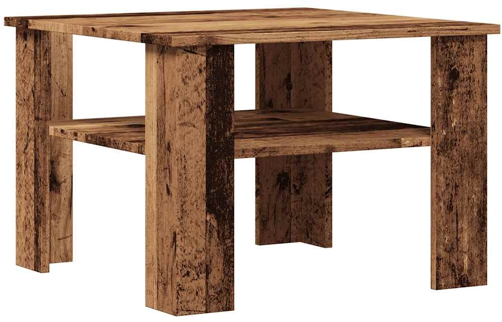 kavos staliukas Old Wood 60x60x42 cm Engineered Wood