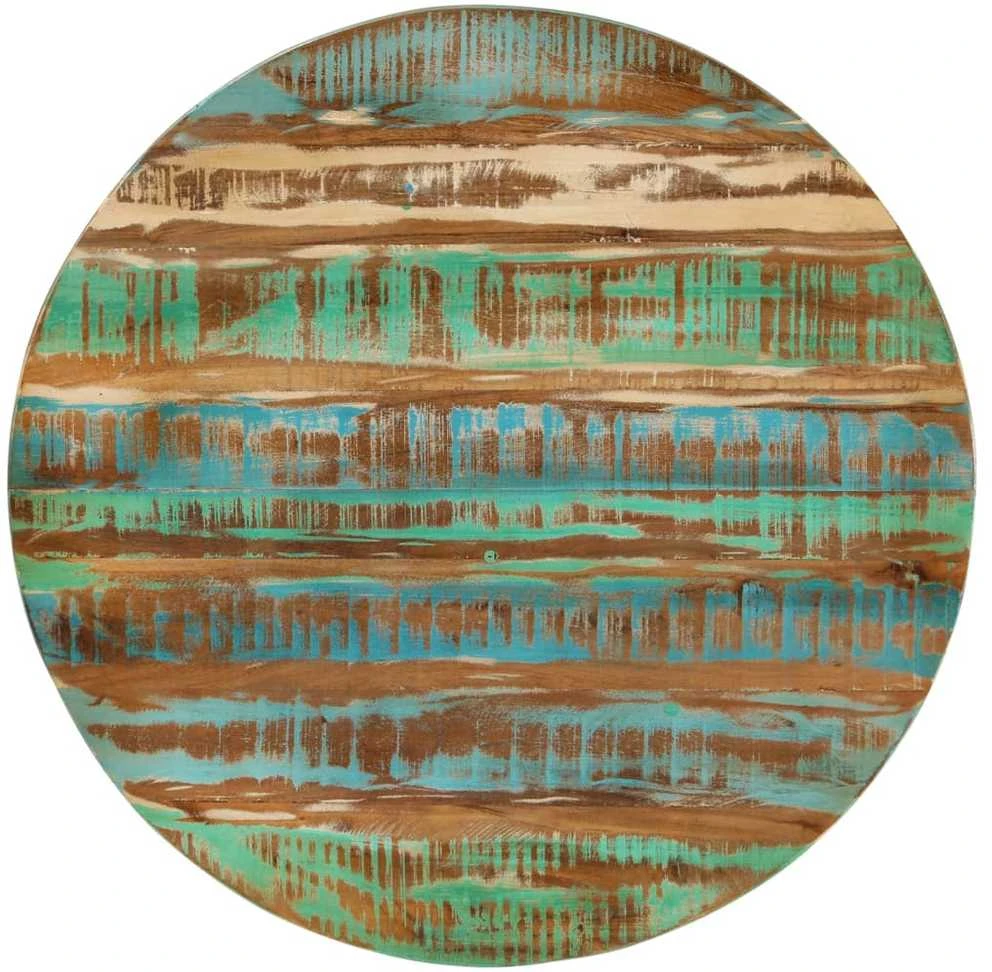 Kavos staliukas, perdirbtos medienos masyvas, 65x32cm