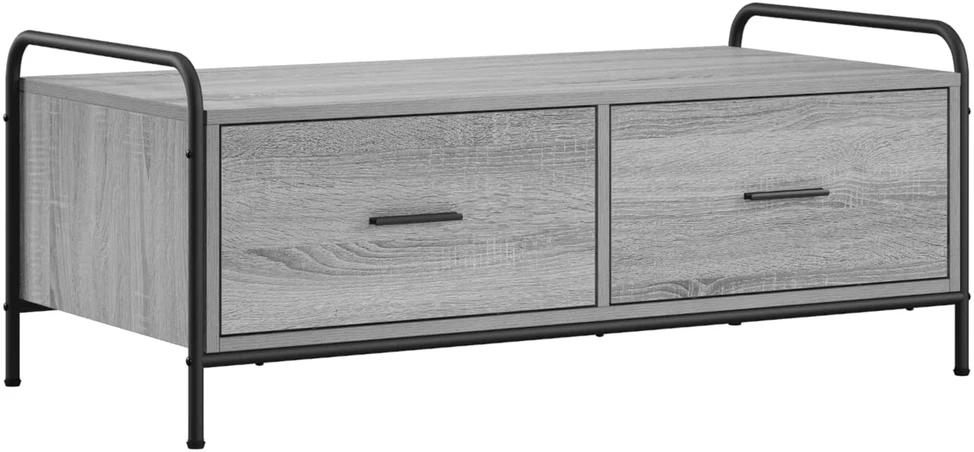 Kavos staliukas Pilka Sonoma 99,5 x 49 x 41 cm Apdirbta mediena