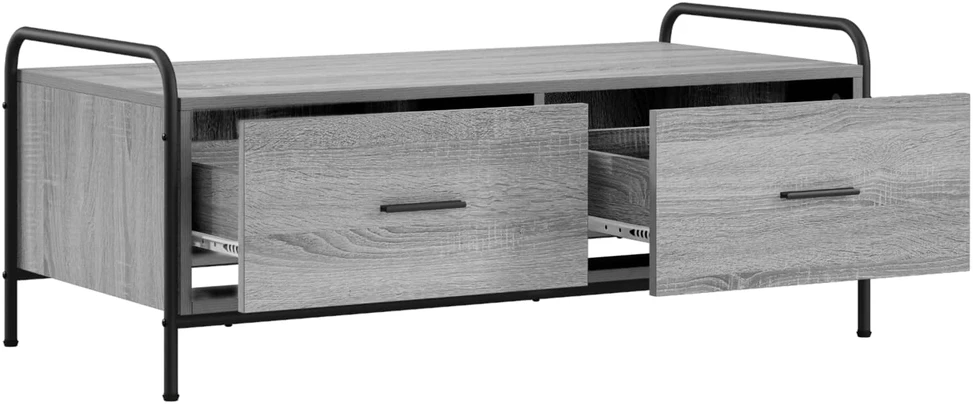 Kavos staliukas Pilka Sonoma 99,5 x 49 x 41 cm Apdirbta mediena
