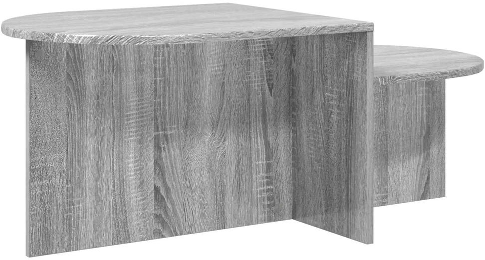 Kavos staliukas Pilka sonoma ąžuolo 100 x 50 x 40 cm