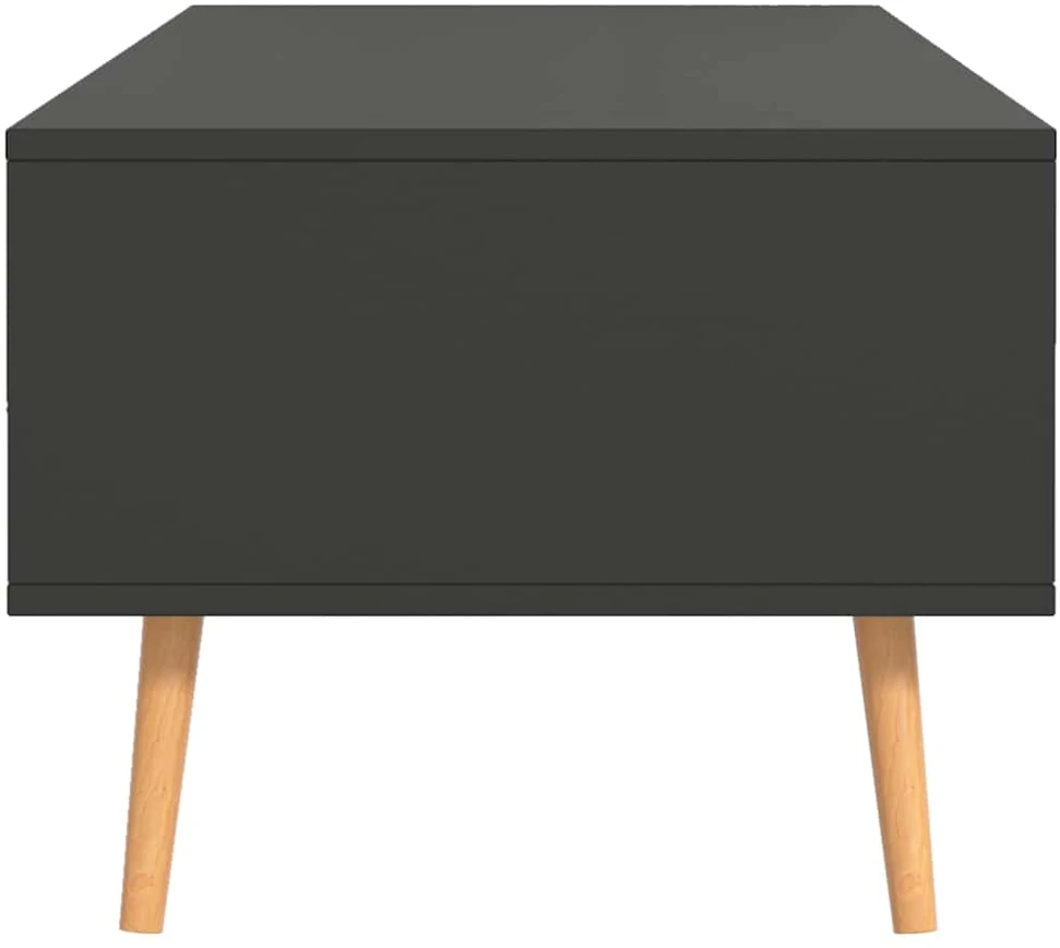 Kavos staliukas, pilkas, 100x49,5x43cm, apdirbta mediena