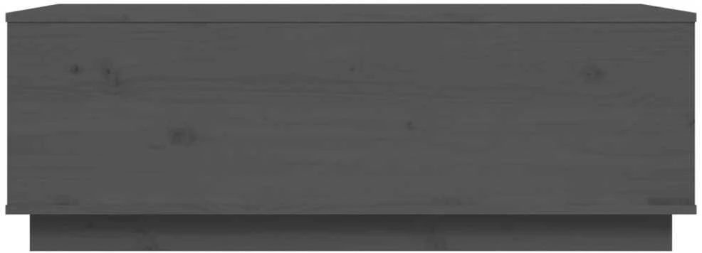 Kavos staliukas, pilkas, 100x50x35cm, pušies medienos masyvas