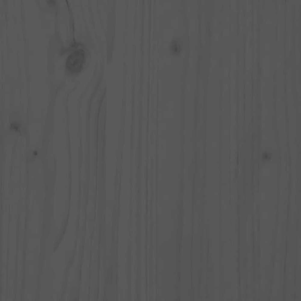 Kavos staliukas, pilkas, 120x50x40,5cm, pušies medienos masyvas