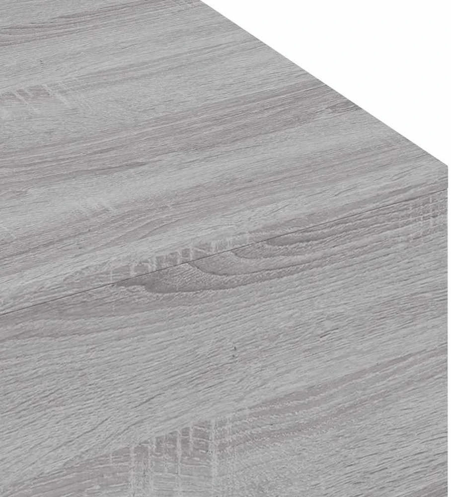 Kavos staliukas, pilkas ąžuolo, 100x49,5x31cm, apdirbta mediena