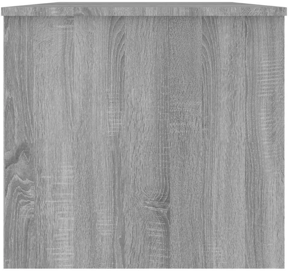 Kavos staliukas, pilkas ąžuolo, 102x50,5x46,5cm, mediena