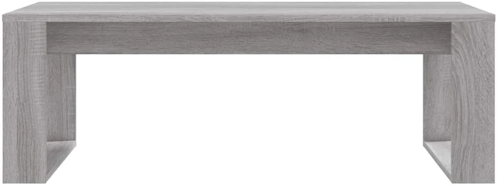 Kavos staliukas, pilkas ąžuolo, 102x50x35cm, apdirbta mediena