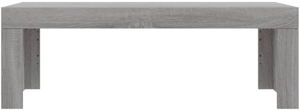Kavos staliukas, pilkas ąžuolo, 102x50x36cm, apdirbta mediena
