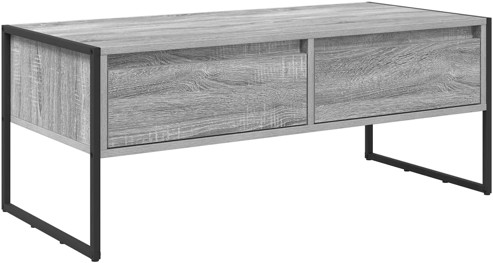 Kavos staliukas Pilkas Sonoma 100 x 46 x 40 cm Apdirbta mediena