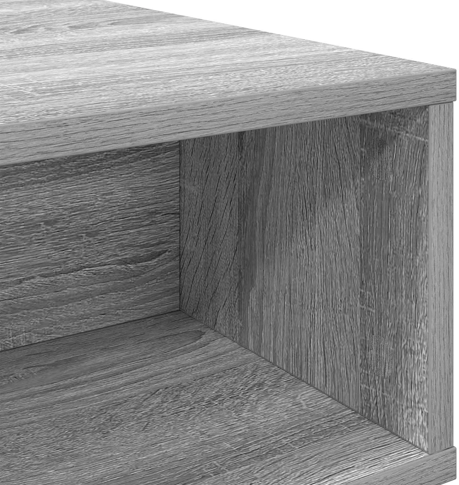 Kavos staliukas Pilka Sonoma 100 x 46 x 35 cm Apdirbta mediena