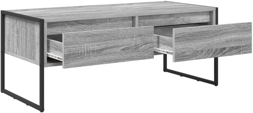 Kavos staliukas Pilkas Sonoma 100 x 46 x 40 cm Apdirbta mediena