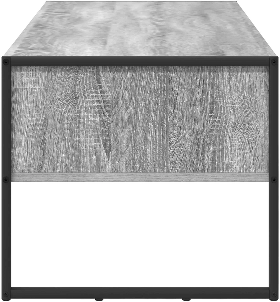 Kavos staliukas Pilkas Sonoma 100 x 46 x 40 cm Apdirbta mediena