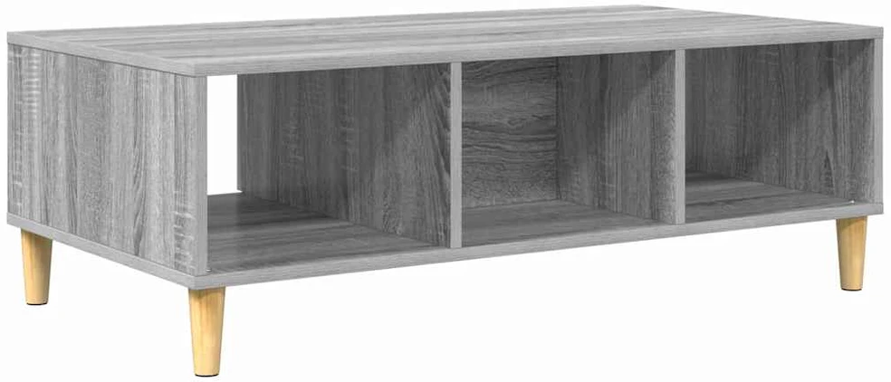 Kavos staliukas Pilkas Sonoma 102 x 55 x 35 cm Apdirbta mediena