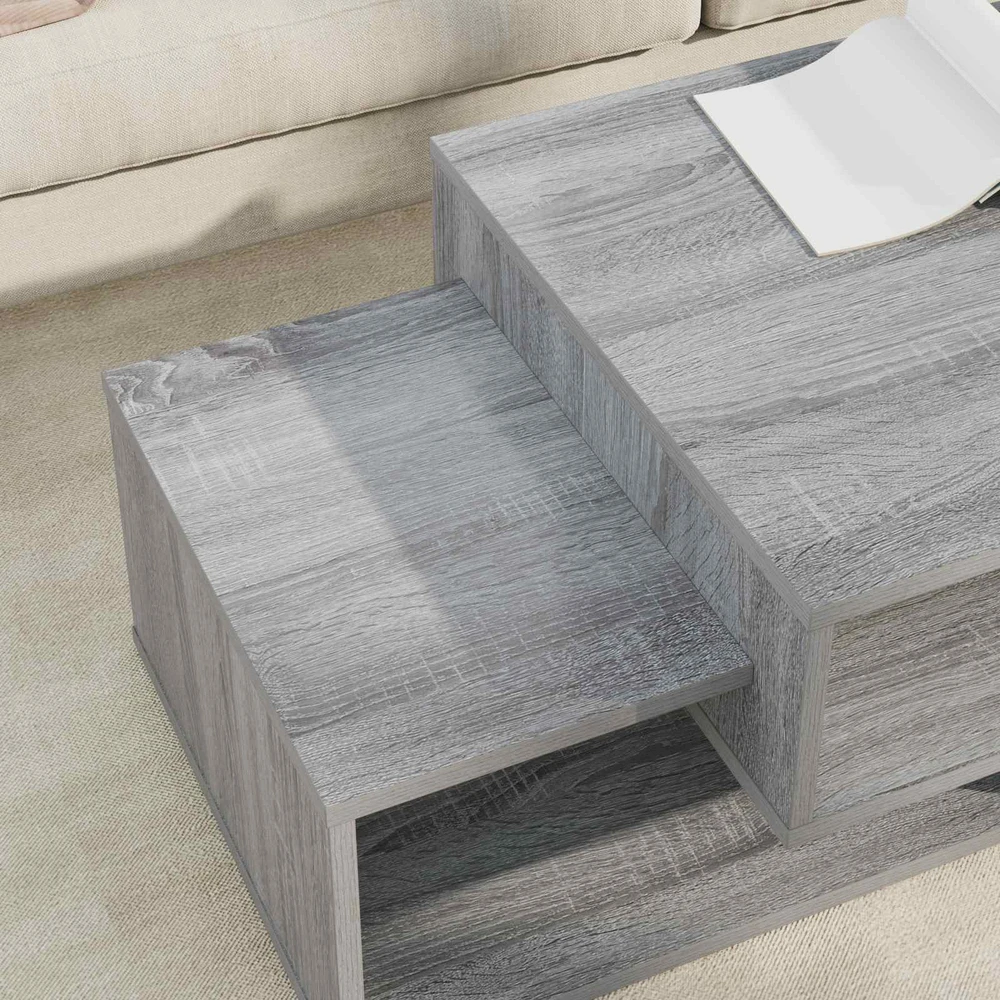 Kavos staliukas Pilkas Sonoma 105 x 50 x 32,5 cm