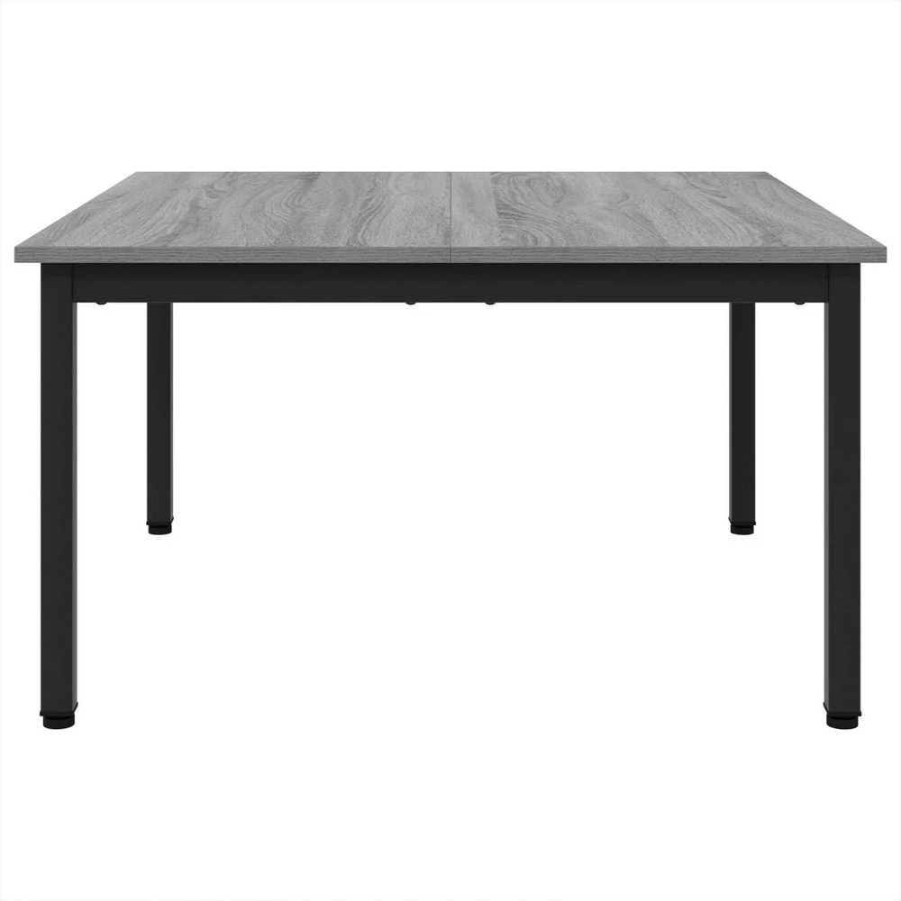Kavos staliukas Pilkas Sonoma 80 x 80 x 45 cm Apdirbta mediena