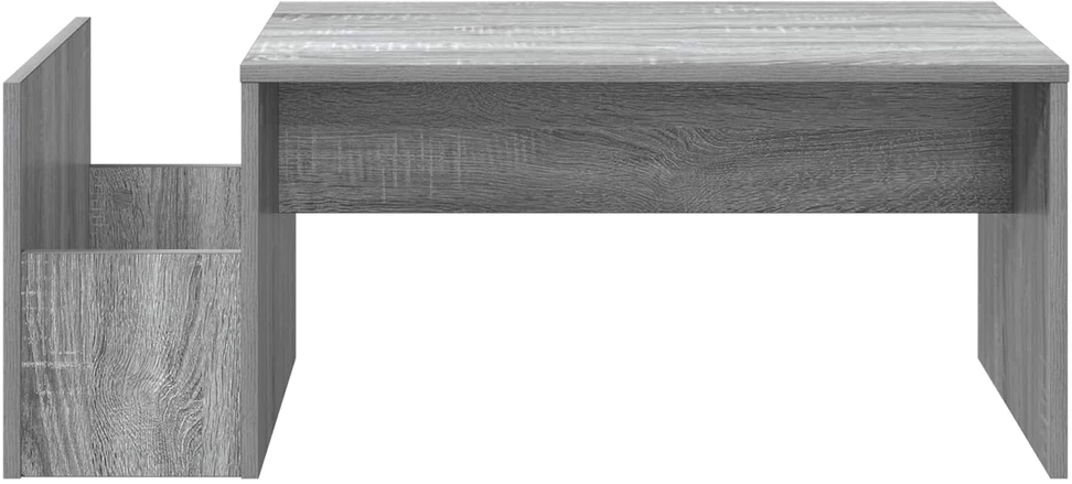 Kavos staliukas Pilka Sonoma 90 x 45 x 35 cm Apdirbta mediena