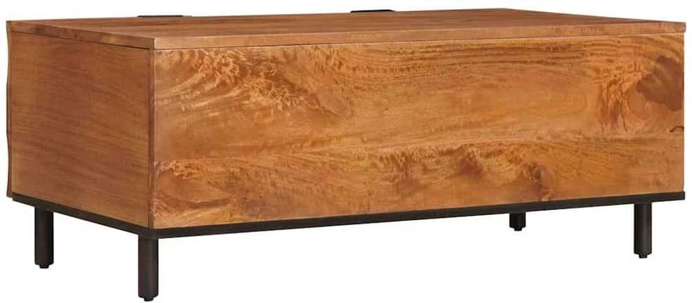 Kavos staliukas Ruda 100 x 54 x 40 cm Kietas mango medis