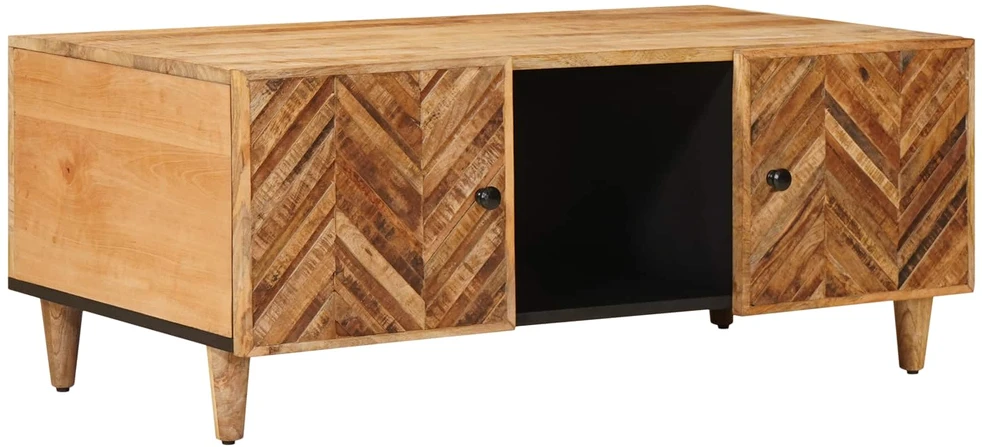 Kavos staliukas Ruda 100 x 54 x 40 cm Kietas mango medis
