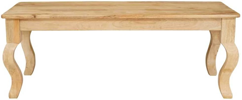 Kavos staliukas Ruda 110 x 55 x 40 cm Kietas mango medis