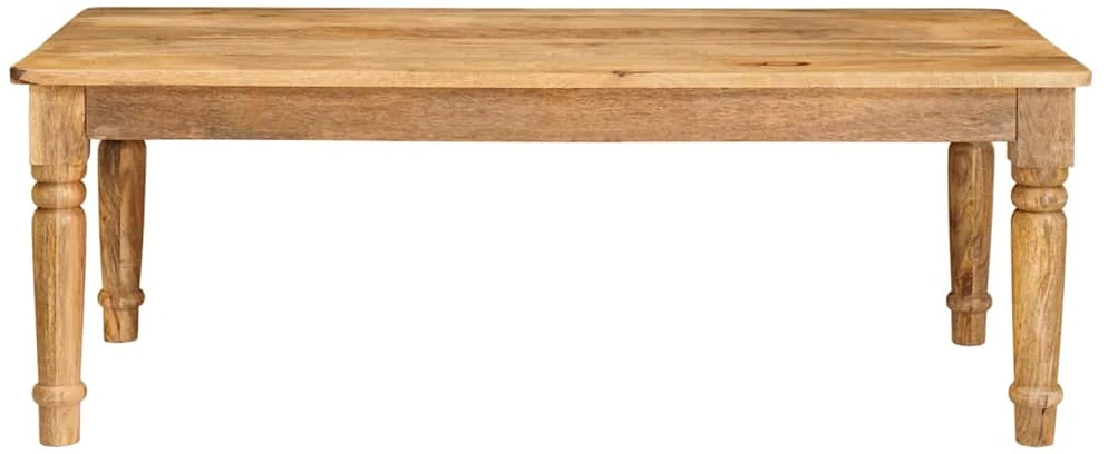 Kavos staliukas Ruda 110 x 55 x 40 cm Kietas mango medis