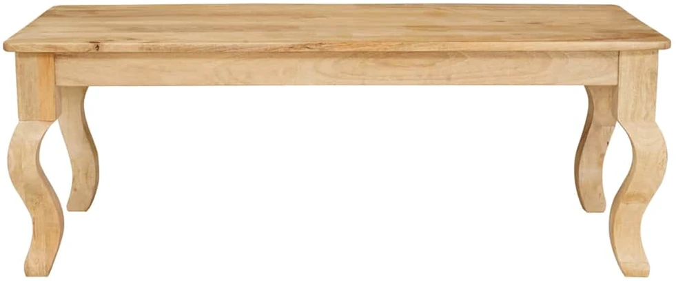 Kavos staliukas Ruda 110 x 55 x 40 cm Kietas mango medis