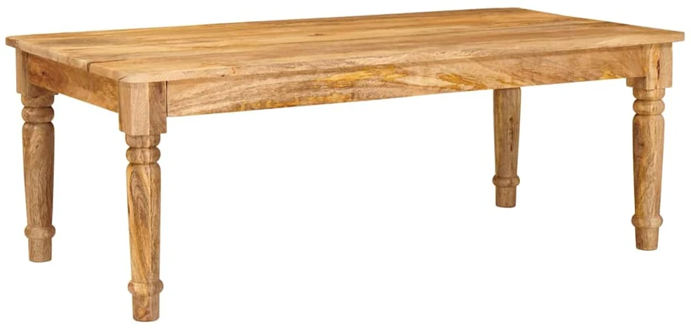 Kavos staliukas Ruda 110 x 55 x 40 cm Kietas mango medis