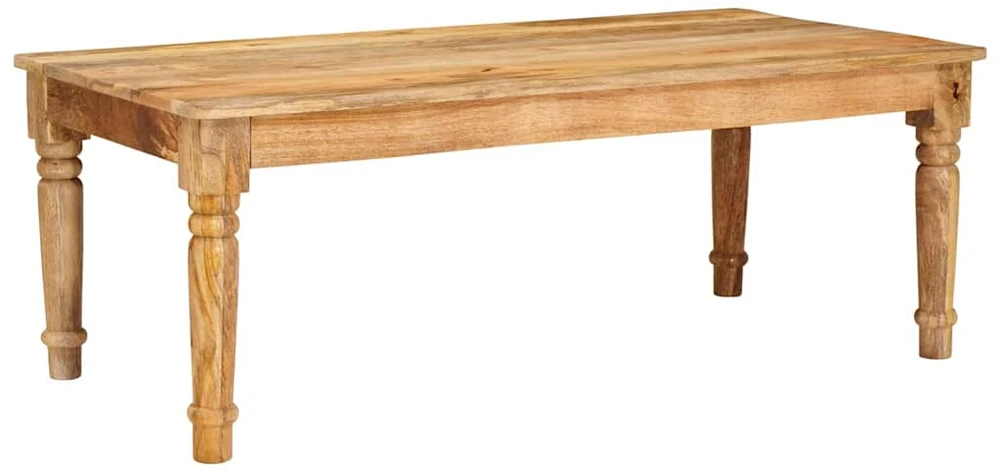 Kavos staliukas Ruda 110 x 55 x 40 cm Kietas mango medis