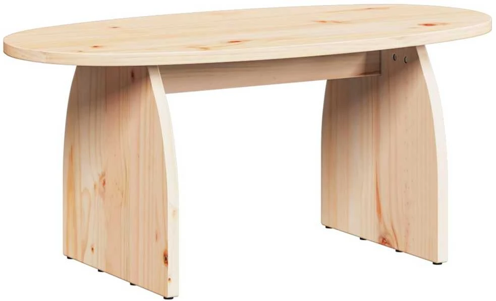 Kavos staliukas Ruda 80 x 40 x 35 cm Kietos pušies mediena