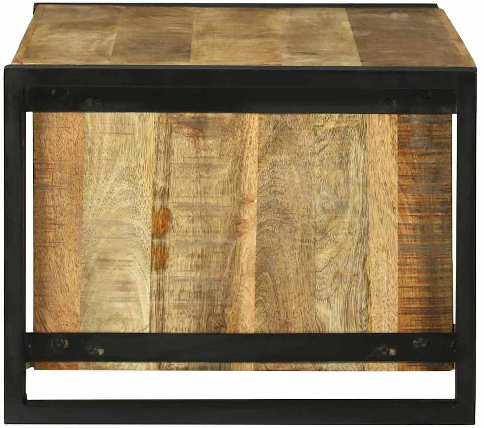 Kavos staliukas Ruda 90 x 50 x 38 cm Kietas mango medis