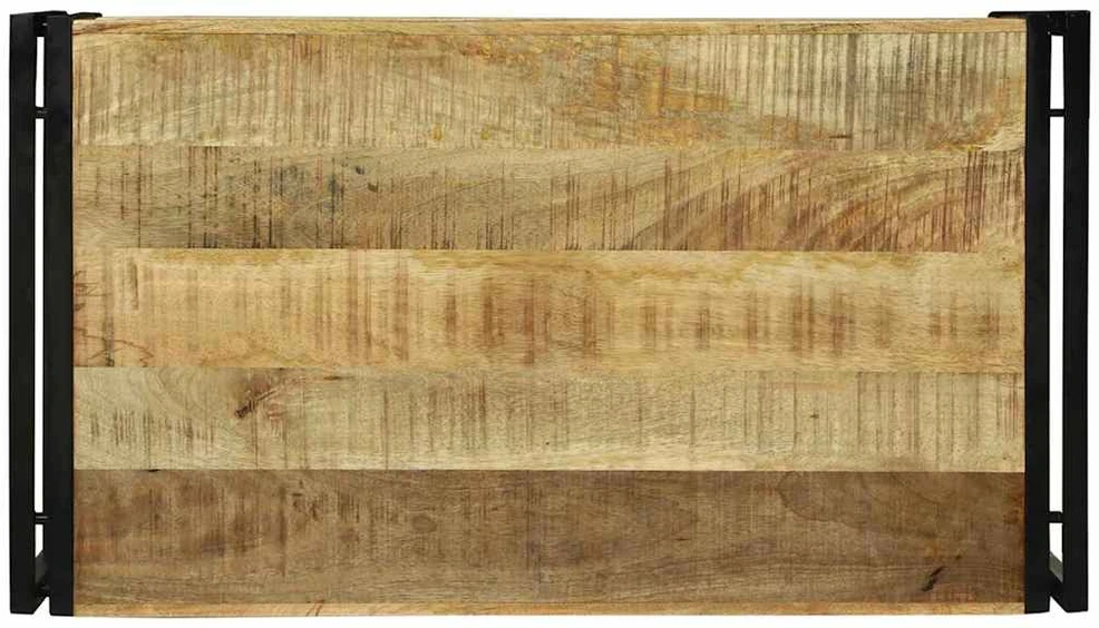 Kavos staliukas Ruda 90 x 50 x 38 cm Kietas mango medis