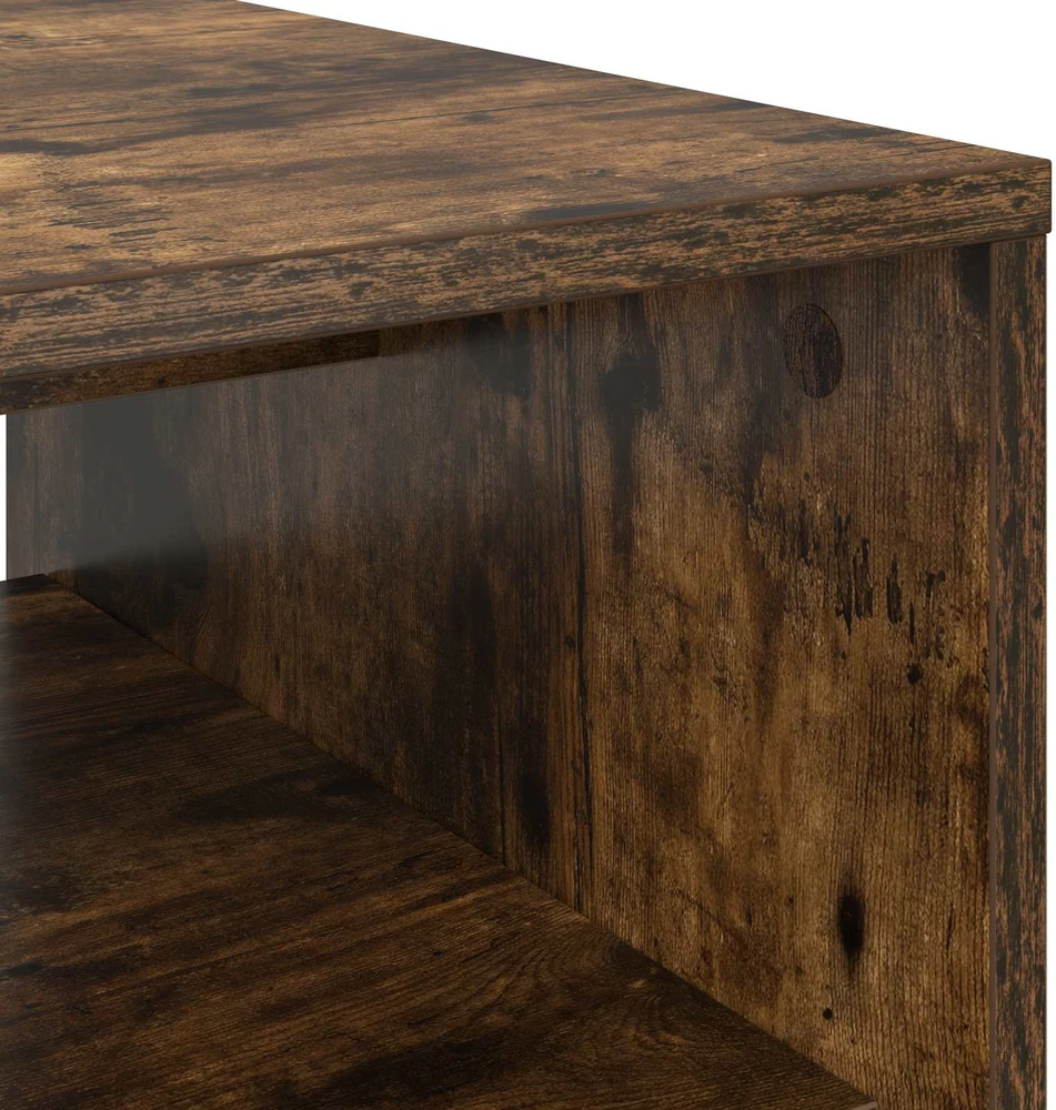 Kavos staliukas Dūminio ąžuolo 60 x 50 x 40 cm Apdirbta mediena