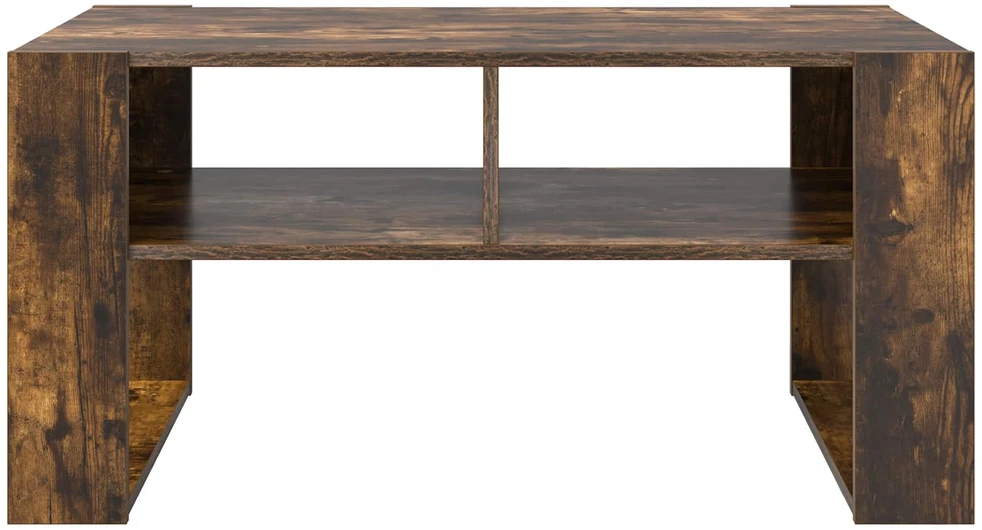 Lova Kavos staliukas Dūminio ąžuolo 92 x 53 x 45 cm Apdirbta mediena