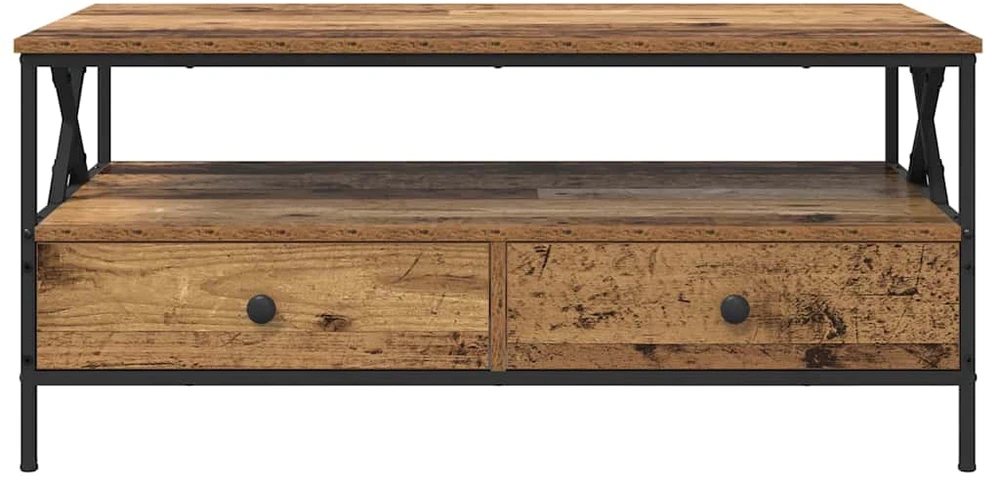 Kavos staliukas Sena mediena 100 x 51 x 45 cm Apdirbta mediena