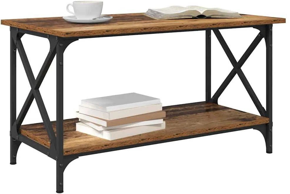 Kavos staliukas Sena mediena 80 x 45 x 45.5 cm Apdirbta mediena